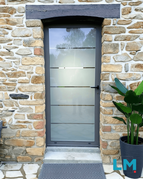 PS - Alu Vitrage bande horizontales